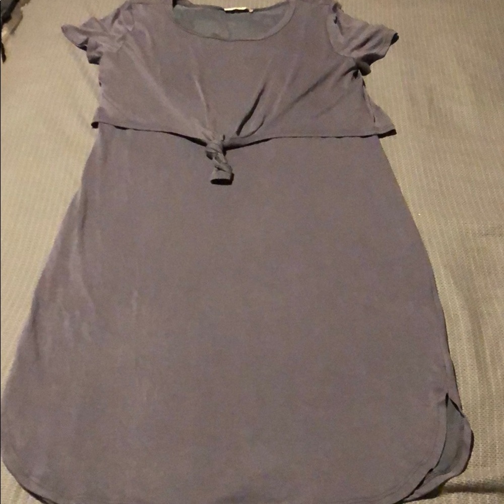 Light grey/purple dress